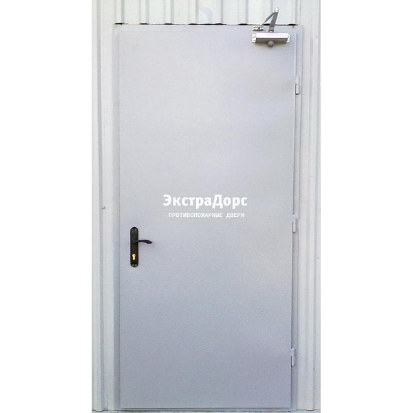 Противопожарная дверь EI 30 3 типа белая металлическая в Видном  купить
