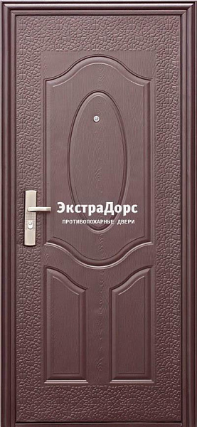 Дверь противопожарная утепленная металлическая глухая EI 30 с ламинатом в Видном  купить